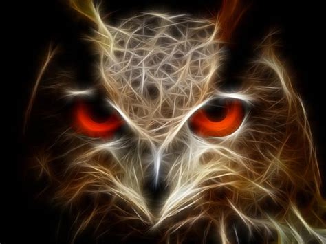 Owl Fractal Artwork Digital Art By Lilia D Pixels