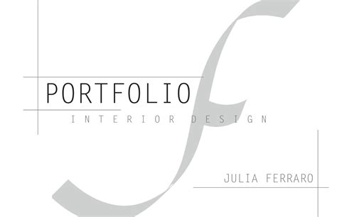 Interior Design Portfolio By Julia Ferraro Issuu