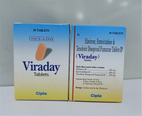 Viraday Tablets Cipla Ltd Prescription Rs 1450bottle Distinct Impex