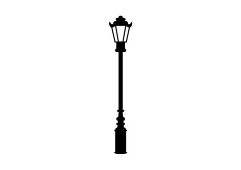 Retro Street Lamp Vector Street Lamp Lamp Art Clipart