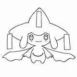 Pokemon Jirachi Coloring Pages Colouring Print Coloriage Sheets Kids Board Book Party Explore Choose Popular Colour sketch template