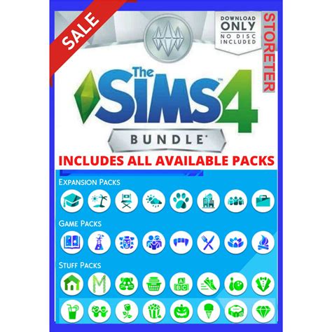 List Of All Sims 4 Expansion And Stuff Packs Best Games Walkthrough