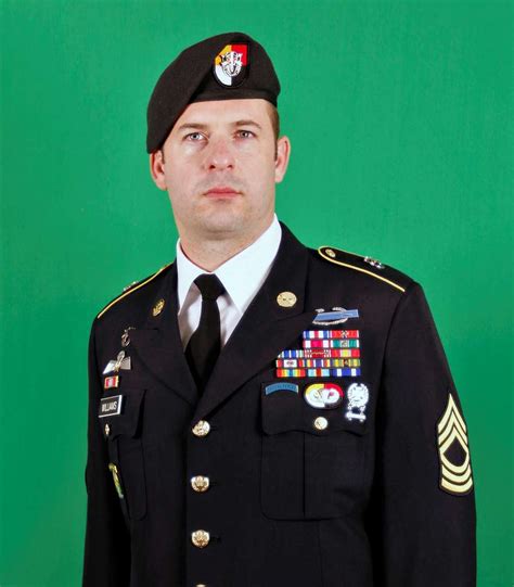 Army Master Sgt Matthew Williams Army Special Operations Nara