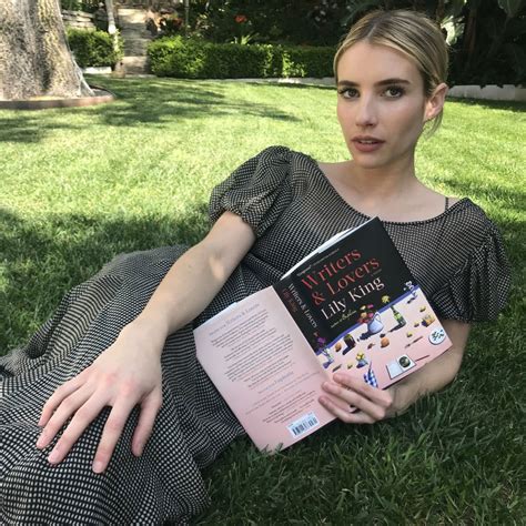 Emma Roberts Wants You To Pick Up A Good Book Vogue
