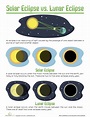 Solar and Lunar Eclipses | Worksheet | Education.com | Solar and lunar ...