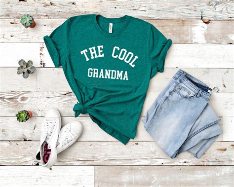 The Cool Grandma Tshirt Cool Grandma T T Shirt Mothers Day Ts