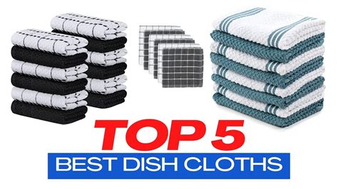 Best Dish Cloths। Top 5 Best Dish Cloths Buying Guide Youtube