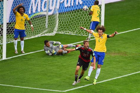 One team dominates in this first semi final. Germany vs. Brazil 2014 World Cup Game | Pictures ...