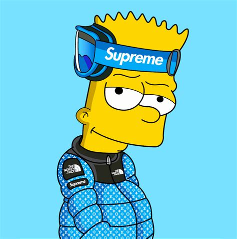 Gangster Bart Simpson With A Gun