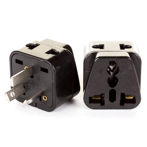 Pack Of 25 Ss416 Australian 3 Prong Universal Plug Adapter 220 240