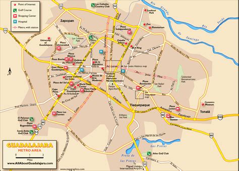 Guadalajara Metro Map
