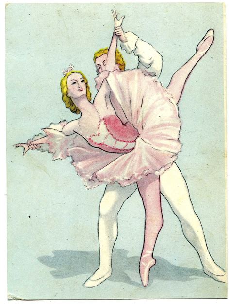 Vintage Ballet Illustration Ballet Illustration Ballet Drawings