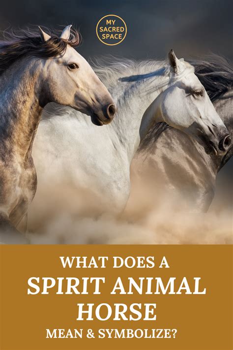 What Does A Horse Spirit Animal Mean And Symbolize Artofit