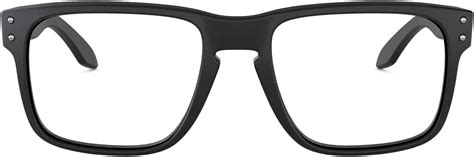 Oakley Mens Ox8156 Holbrook Rx Square Prescription Eyeglass Frames Satin Black