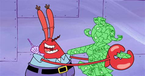 Spongebob Characters Mr Krabs