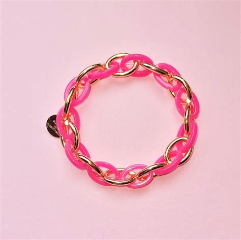 Acryl Armband Pink Inga Em