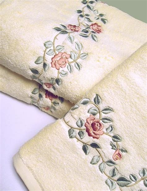 Embroidery Boutique Towel Embroidery Floral Embroidery Patterns Hand