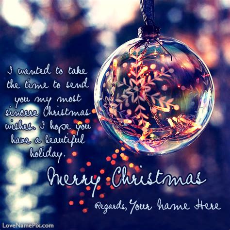 When writing your christmas cards always ask yourself: Merry Christmas Greeting Cards With Name Editing