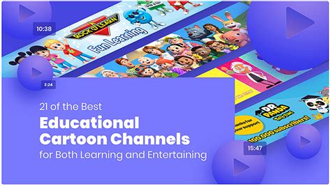 21 Of The Best Educational Cartoon Channels For Both Learning