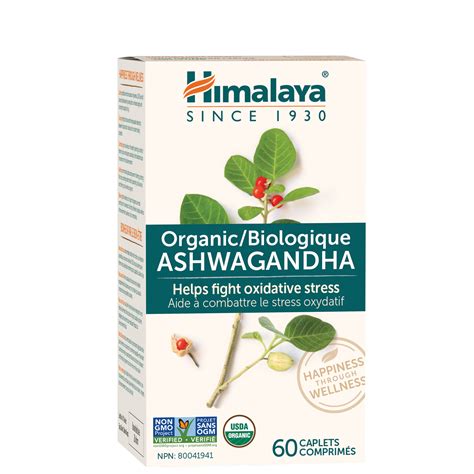 Himalaya Organic Ashwagandha For Stress Relief And Energy Himalaya