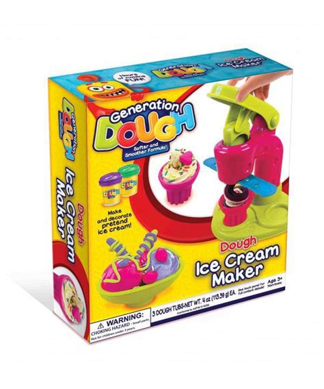 Generation Ice Cream Maker Kids Pretend Play Dough Kit