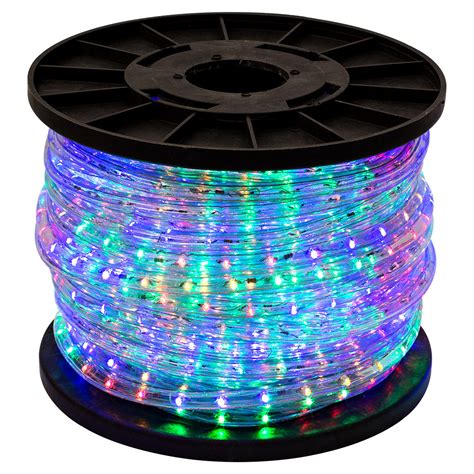 150 Rgb Multi Color 2 Wire 110v Led Rope Light Home