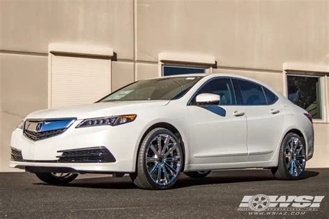 Acura Tlx Custom Wheels Gianelle Santoneo 20x Et Tire Size X R20 X Et