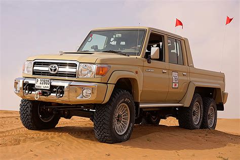 This 6x6 Toyota Land Cruiser Is A Dune Crushing Monster