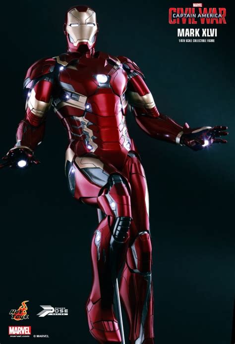 Hot Toys Civil War Iron Man Mark 46 Photos And Order Info Marvel Toy News