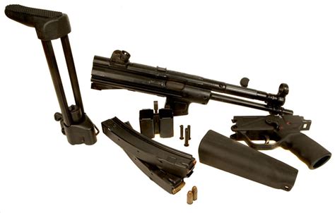 Deactivated Heckler And Koch Mp5 9mm Submachine Gun Modern Deactivated