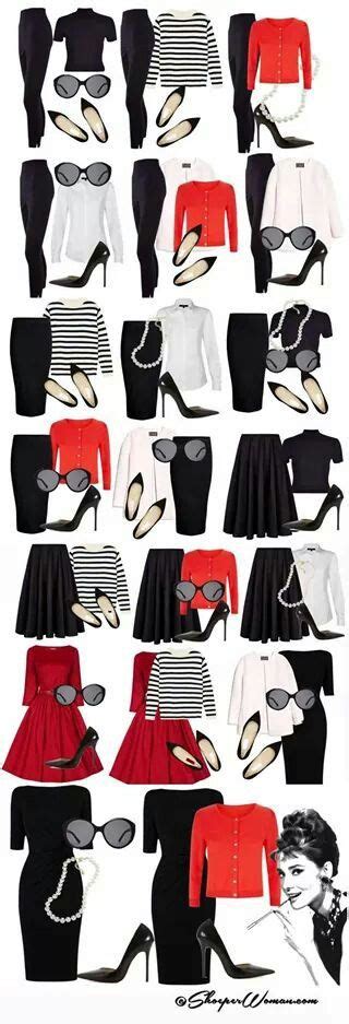 Create An Audrey Hepburn Style Capsule Wardrobe Audrey Hepburn Style Outfits Fashion Fashion
