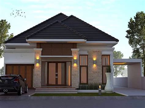 Atap Teras Model Teras Rumah Sederhana Di Kampung Desain Rumah