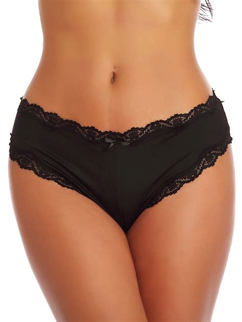 Wodstyle Womens Sexy Underwear Seamless Bikini Knickers Panties Lace Briefs Thongs Walmart