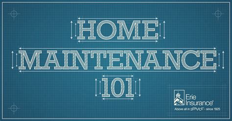 Infographic Home Maintenance 101
