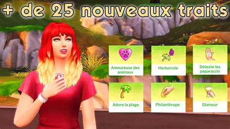 Plus De 25 Nouveaux Traits Pour Vos Sims Mod Sims 4