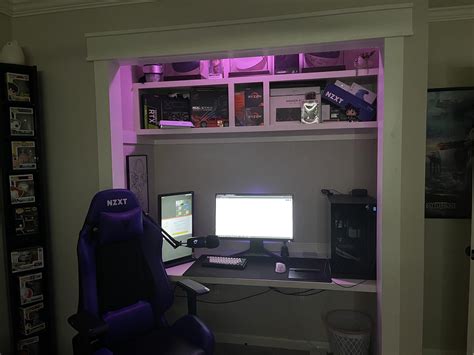Ripped Out My Closet And Put A Pc In It Rgamingsetups