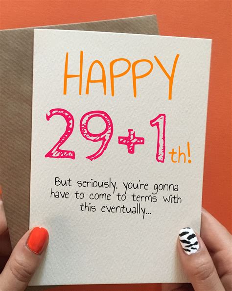 What to write in a 30th birthday card. 29+1th | Birthday cards for him, Birthday cards for her ...