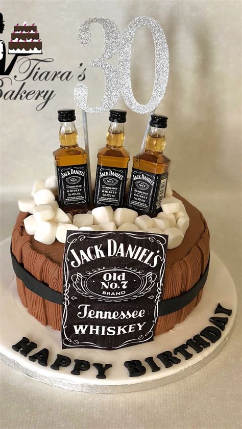 Jack Daniels Cake Jacky Cake Liquor Cake Alcohol Cake Bucket Cake Cake For Man Cake Fo