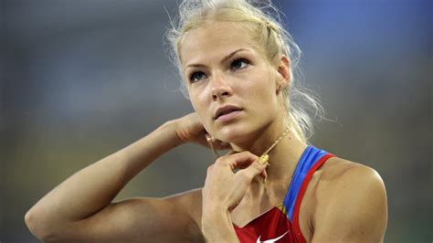 Jeux Olympiques De Rio Lathlète Russe Darya Klishina