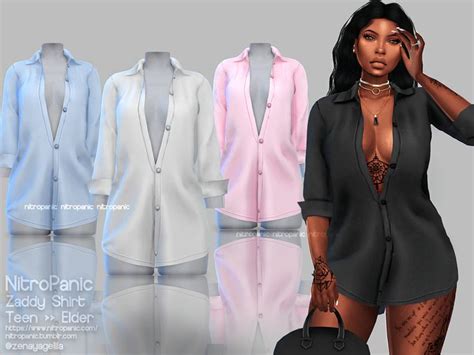 Pin On Sims 4 Clothing Alpha Cc