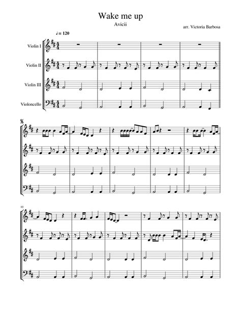New promotions and offers are constantly announced in wake up cafe restaurant in moscow. Wake me up Sheet music for Violin, Viola, Cello | Download ...