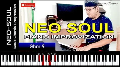 Neo Soul Piano Improvisation Using Minor 9th Chords Youtube