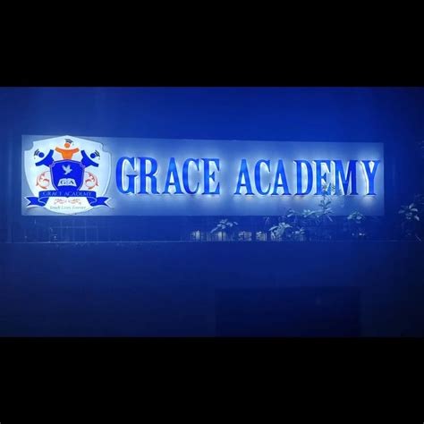 Grace Academy School Led Signage Nagaland Doors