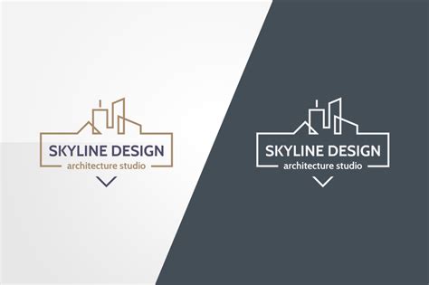 Architecture Logo Template On Yellow Images Creative Store