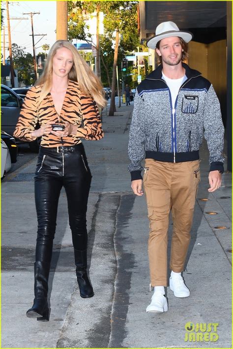 patrick schwarzenegger and longtime girlfriend abby champion grab lunch in la photo 4314007