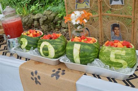 This idea is perfect for an outdoor party or cookout. graduation party. graduation. fruit. fruit salad… | High ...