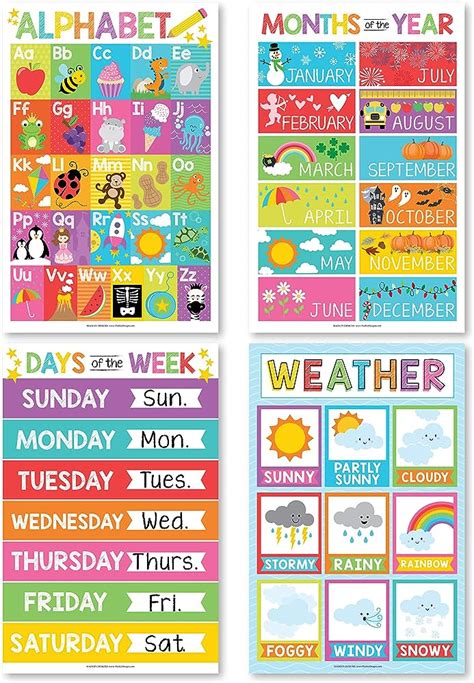 Months Of The Year Chart Ctp8614 Creative Teaching Pr