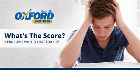 Your child must choose a correct answer (there can be more than one) from between two and eight different answers. What's The Score? Problems With IQ Tests For Kids | Oxford ...