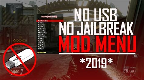 How To Get Mod Menu No Usb No Jailbreak For Black Ops 2 Xbox 1