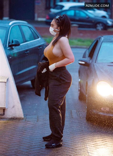 Lauren Goodger Leaving Dr Luk Athwal S Dental Clinic Last Night In